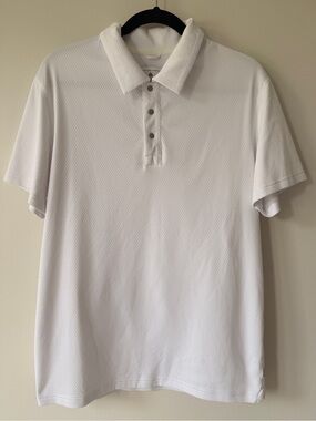 Reigning Champ - White Polo - Size Medium